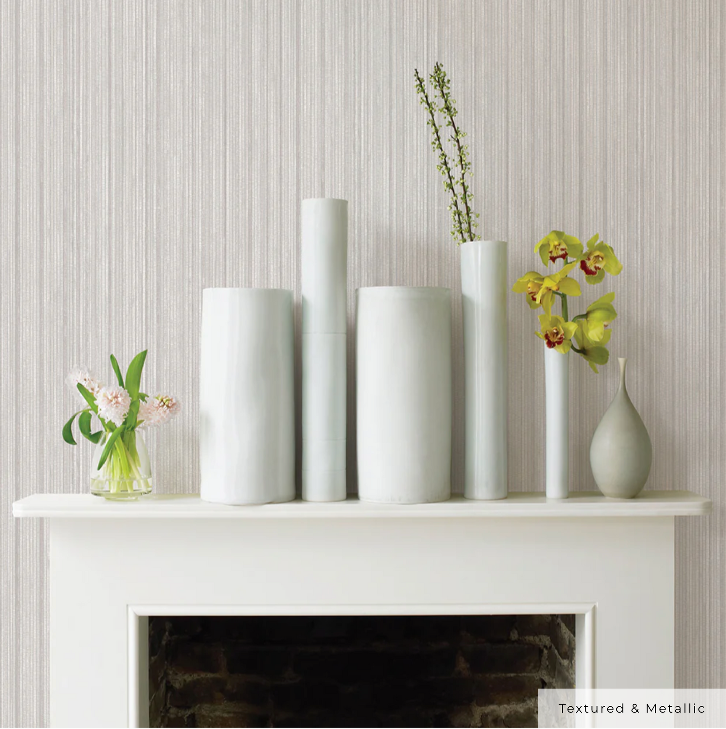Faux Grasscloth Peel and Stick Wallpaper