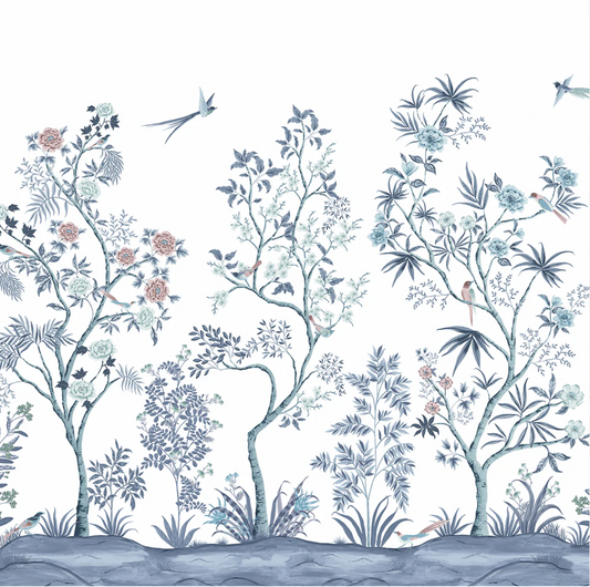 Fancy Tail Peel and Stick Wall Murals