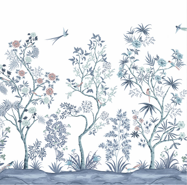 Fancy Tail Peel and Stick Wall Murals
