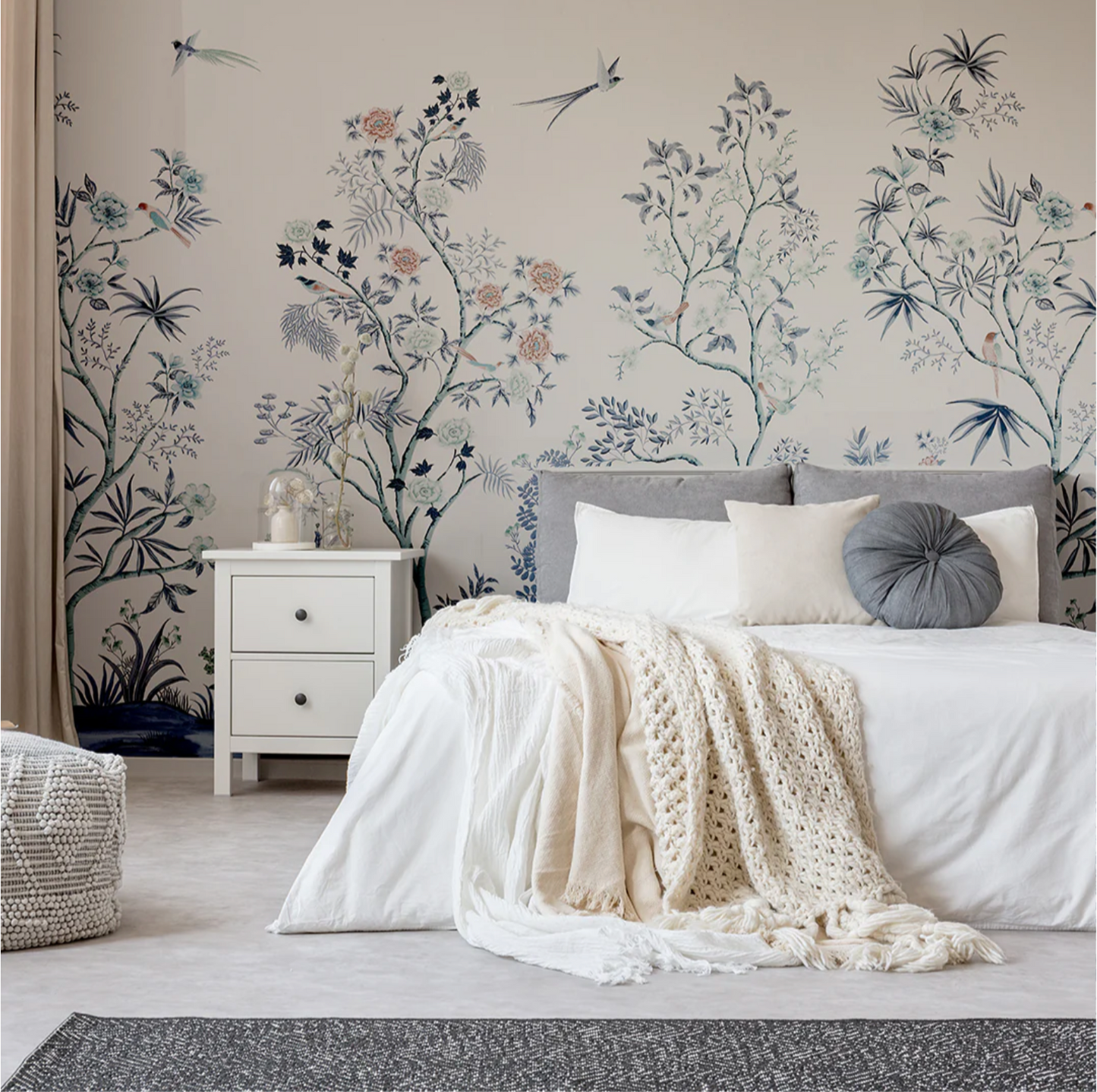Fancy Tail Peel and Stick Wall Murals
