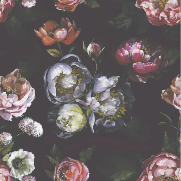 Moody Bloom Peel and Stick Wall Mural