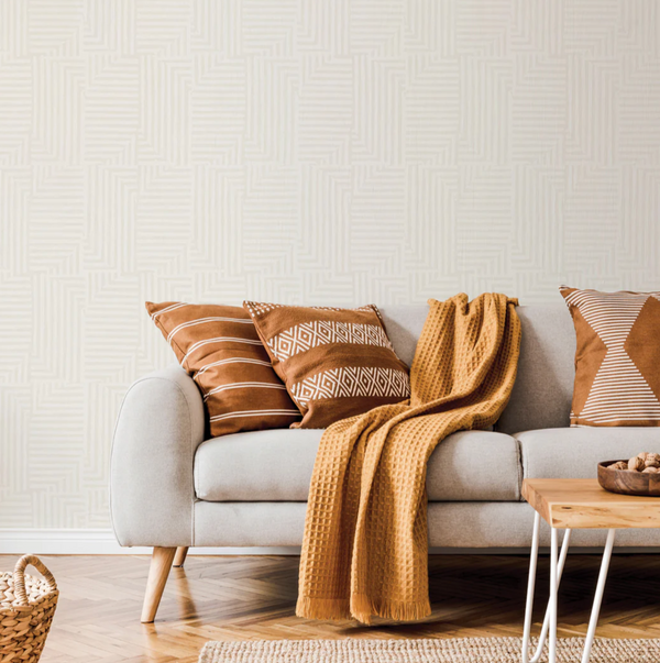 Geometric Patchwork Peel and Stick Wallpaper
