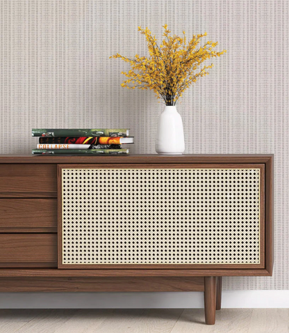 Batik Stripe Peel and Stick Wallpaper