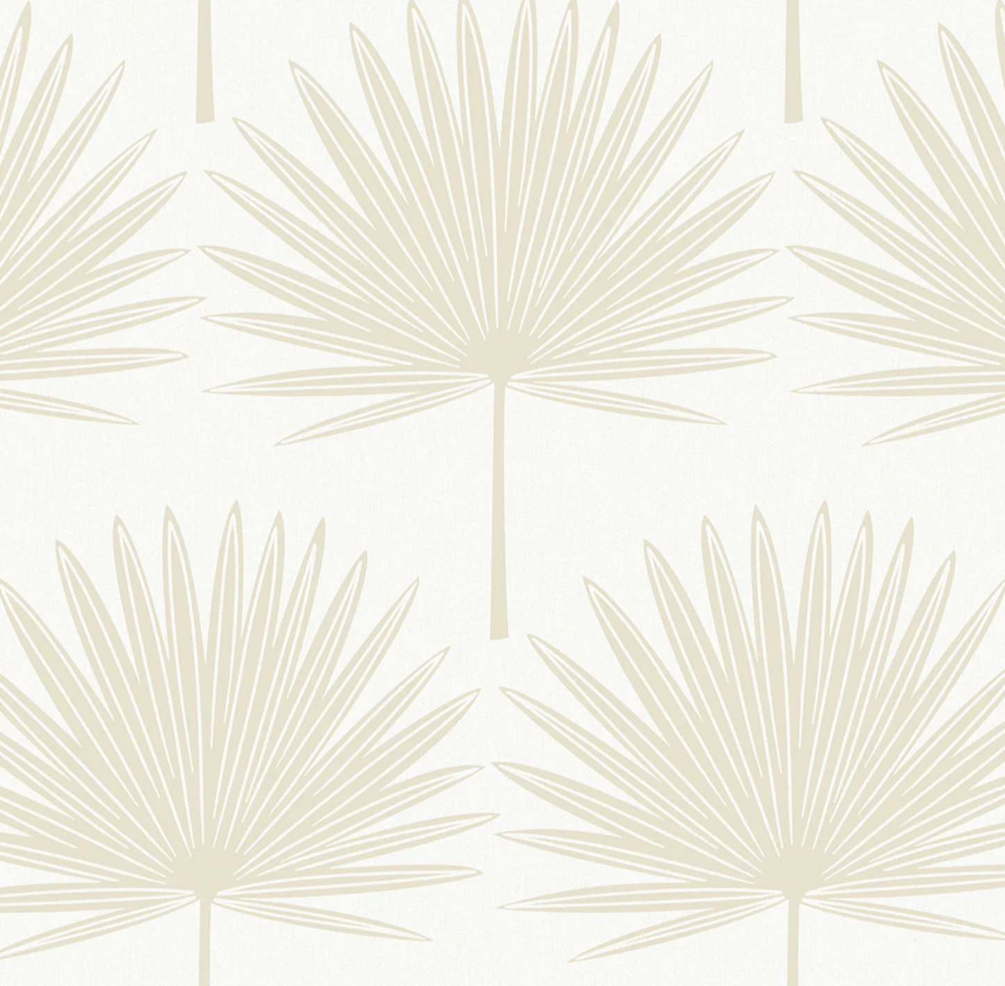 Stamped Palm Peel and Stick Wallpaper
