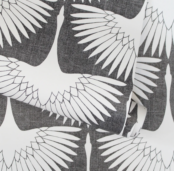 Feather Flock Peel and Stick Wallpaper By Genevieve Gorder