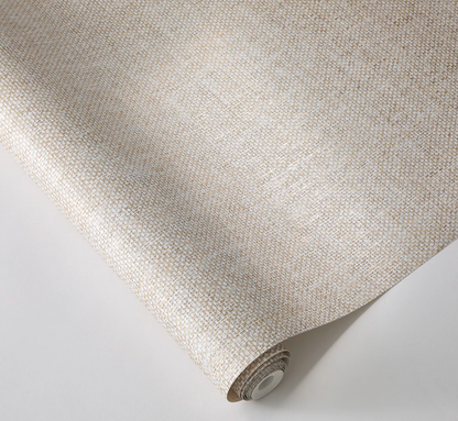Faux Grasscloth Primitivo Textured Peel and Stick Wallpaper by Jeremiah Brent