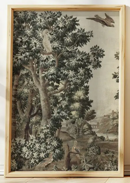 Green Tapestry Trees