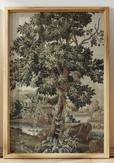 Green Tapestry Trees