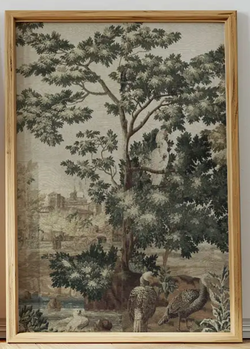 Green Tapestry Trees