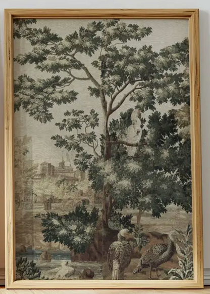 Green Tapestry Trees