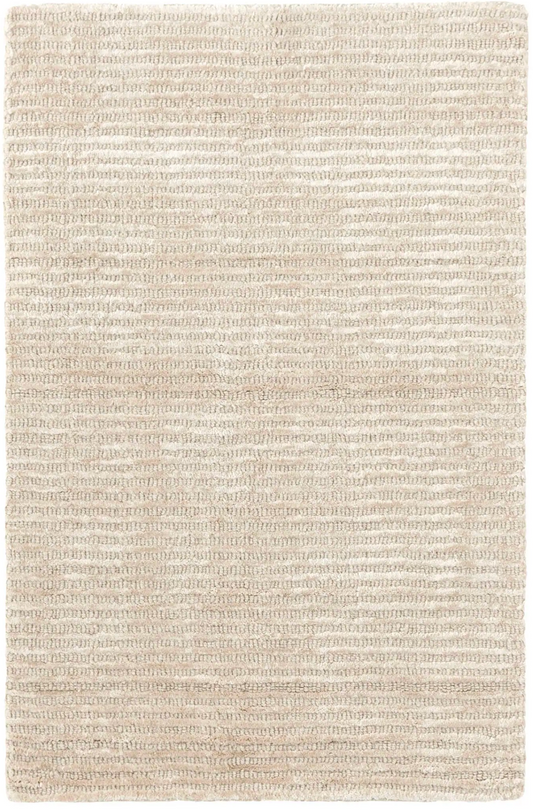 Cut Stripe Hand-Loomed Viscose Rug