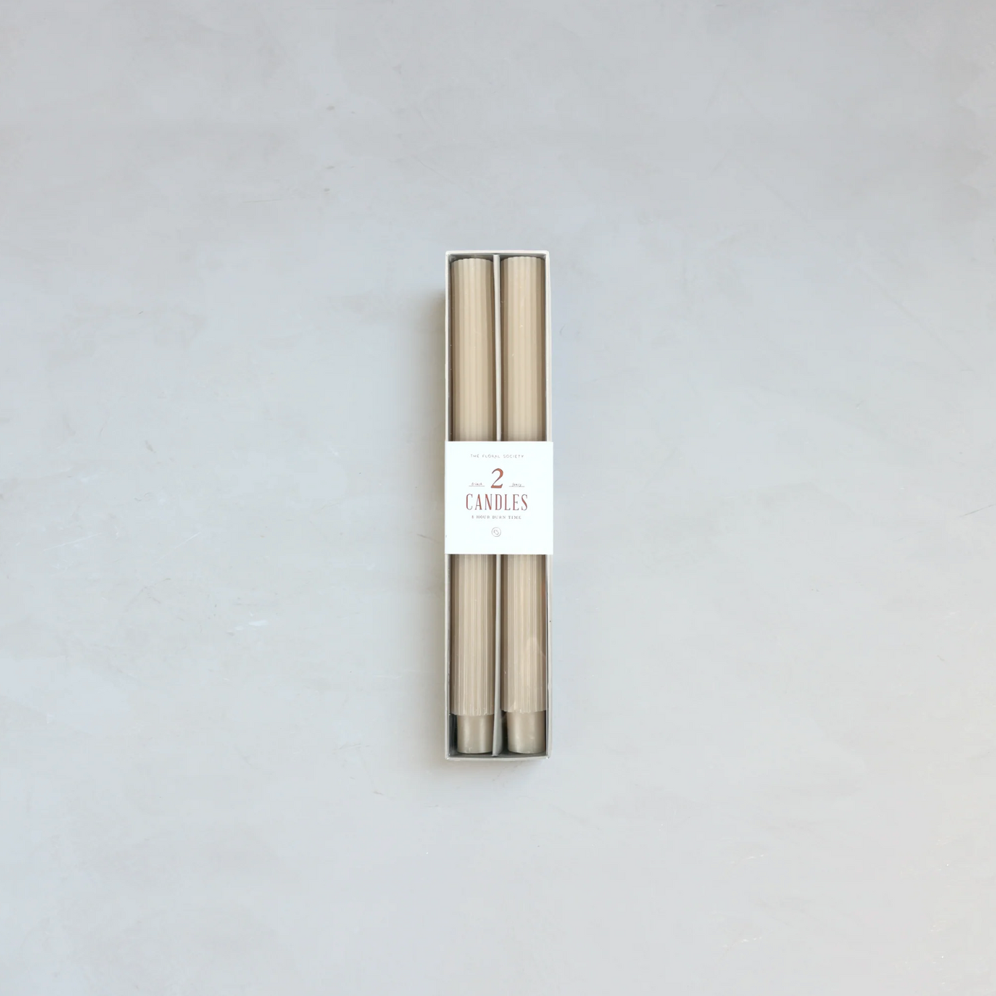 Fancy Taper Candles, Set of 2