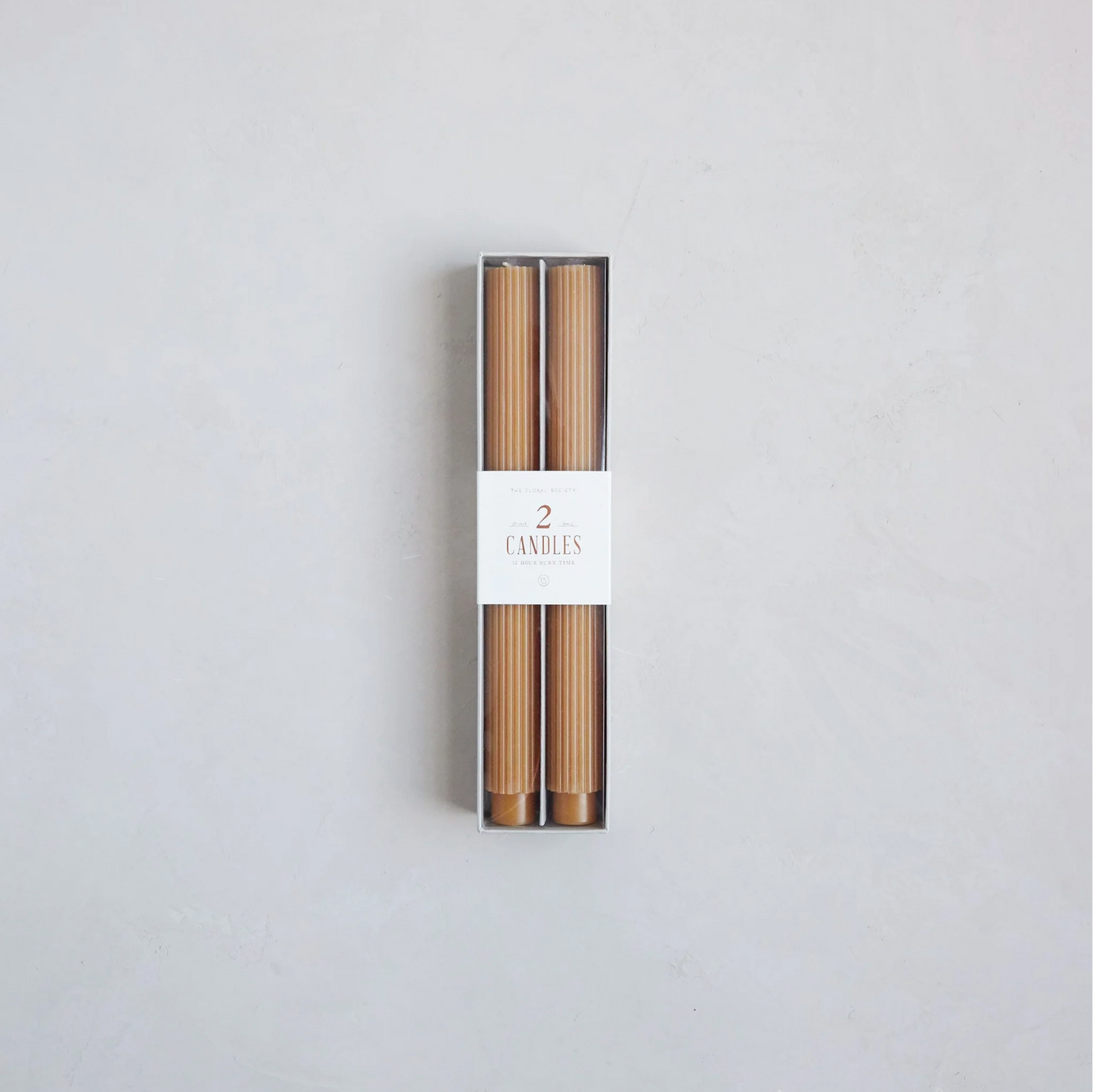 Fancy Taper Candles, Set of 2
