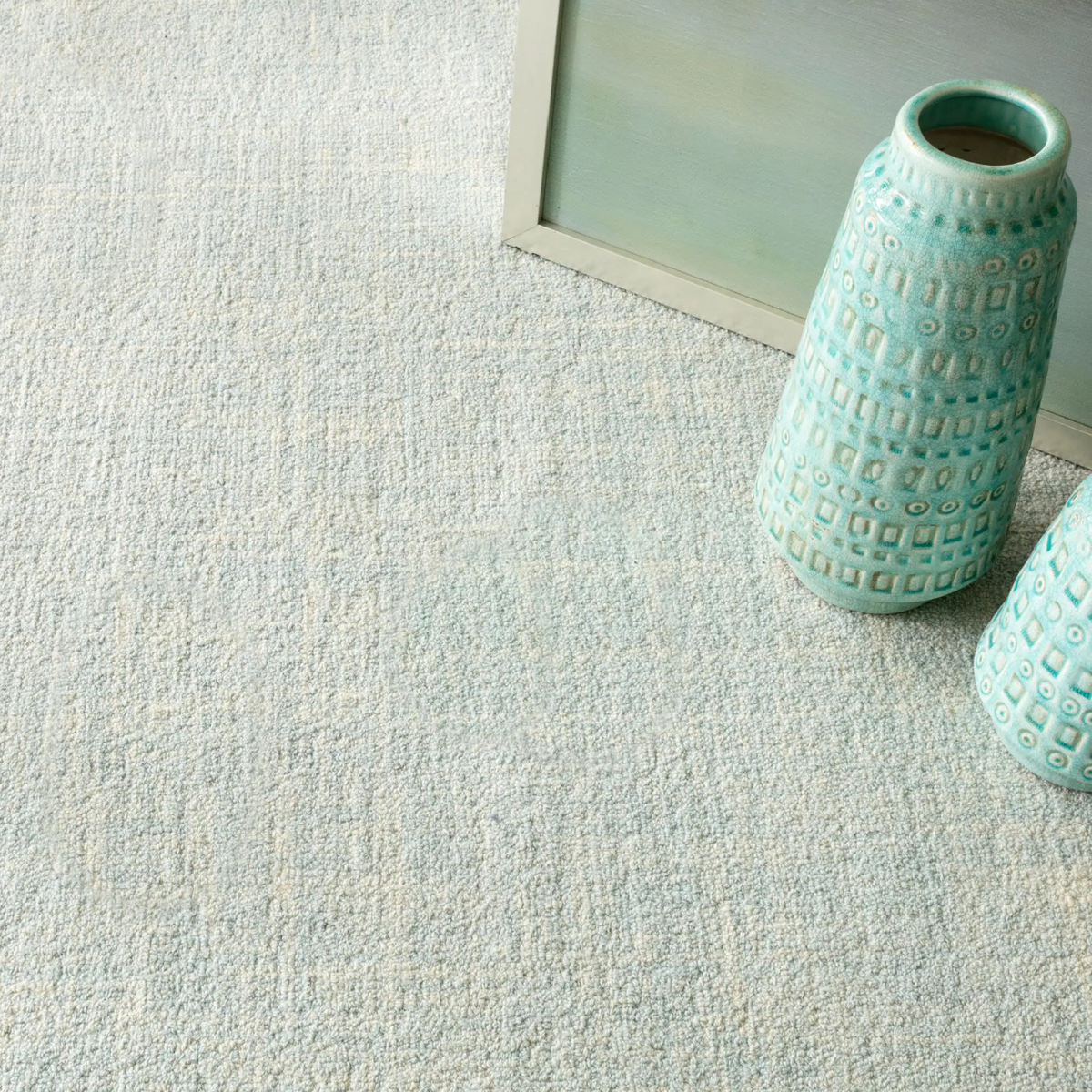 Crosshatch Sky Rug