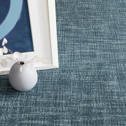 Crosshatch Denim Rug