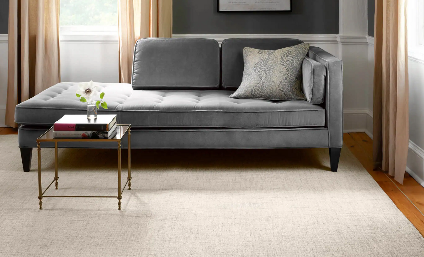 Annie Selke Crosshatch Ivory Rug