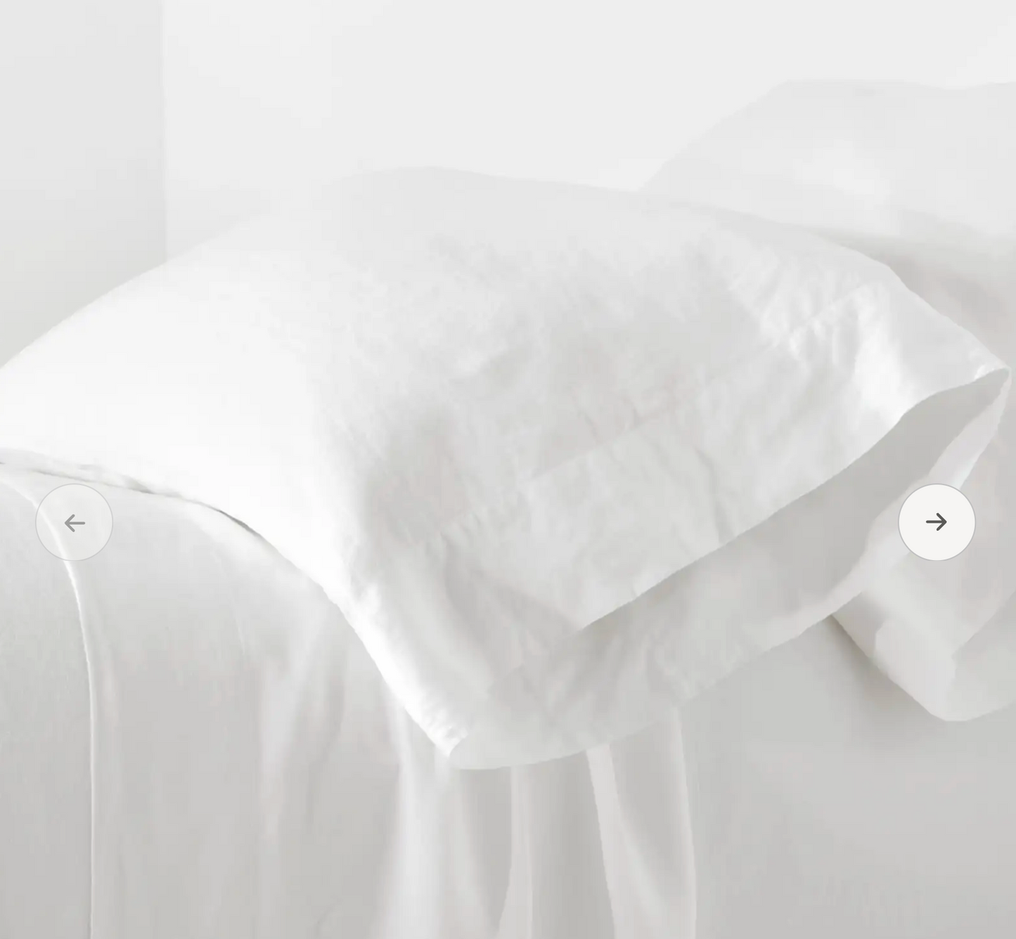 Lush linen sheet sets