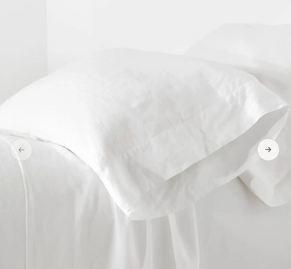 Lush linen sheet sets