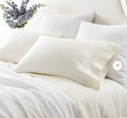 Lush linen sheet sets
