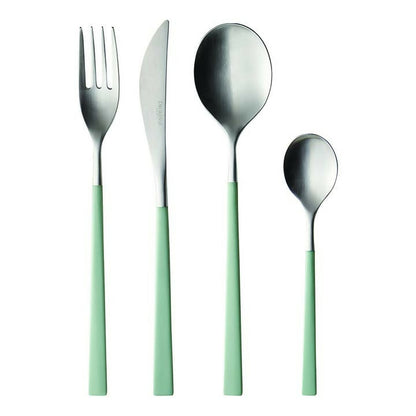 Fuse Flatware, Jade Green