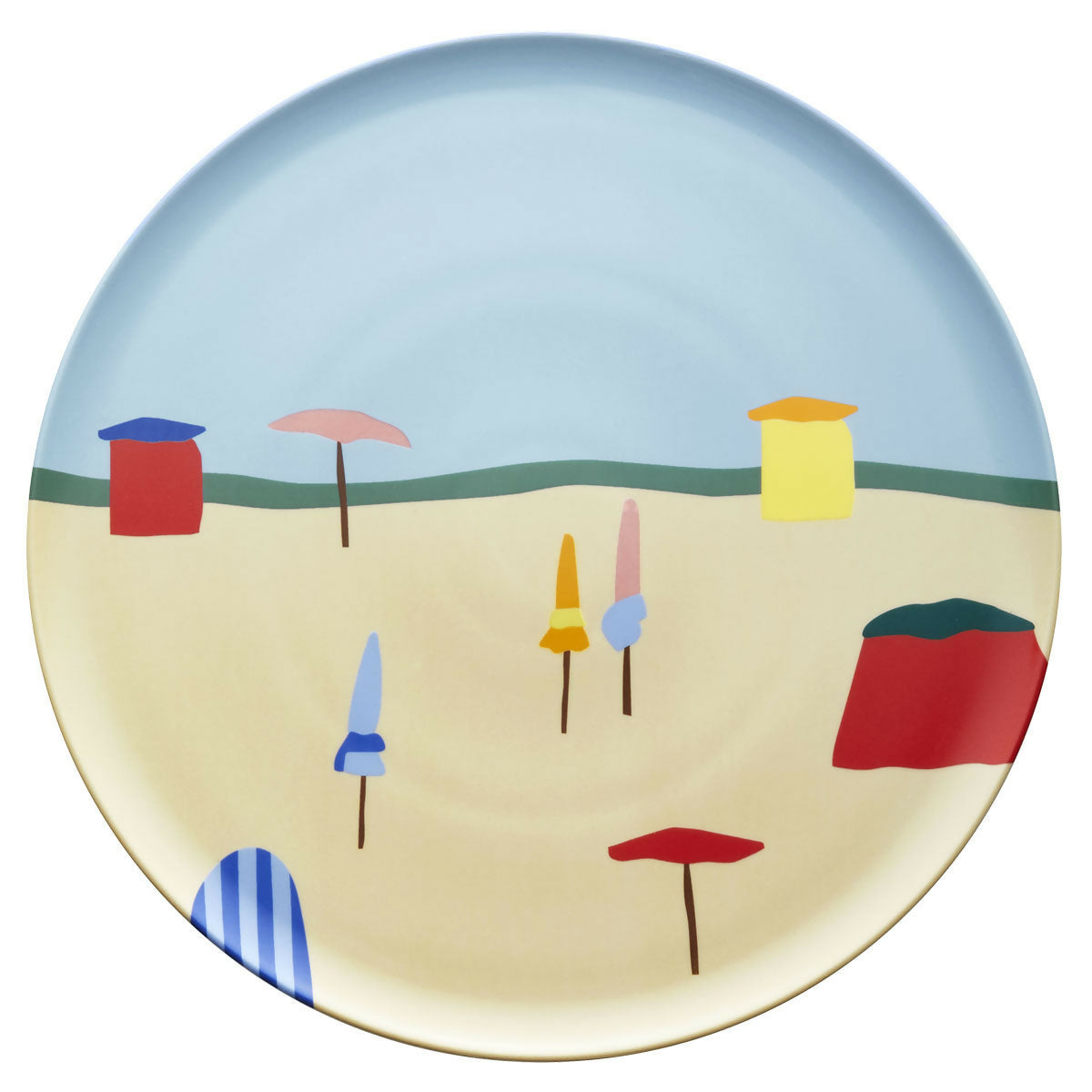Round Shared Plate - Pie Dish