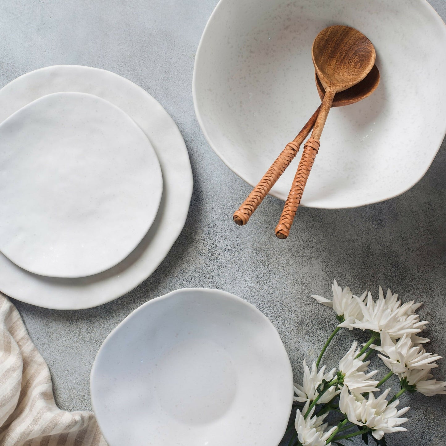 Nature Shape Salad Plates