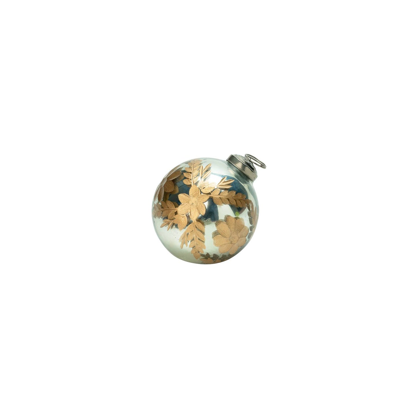 Snow Ball Ornament Silver