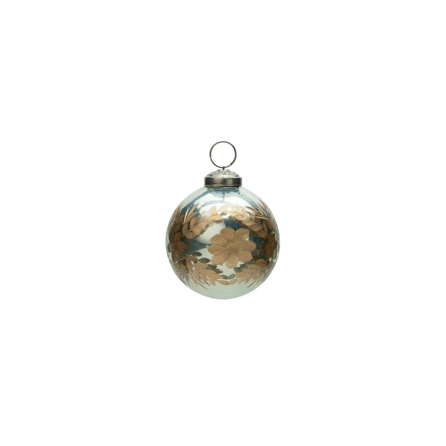 Snow Ball Ornament Silver