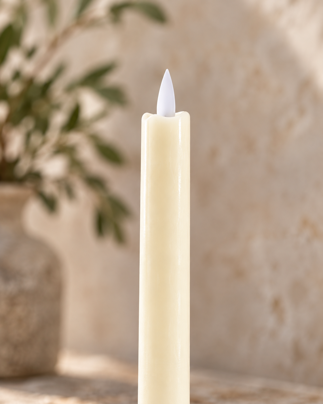 Basic Flameless Candle 10"