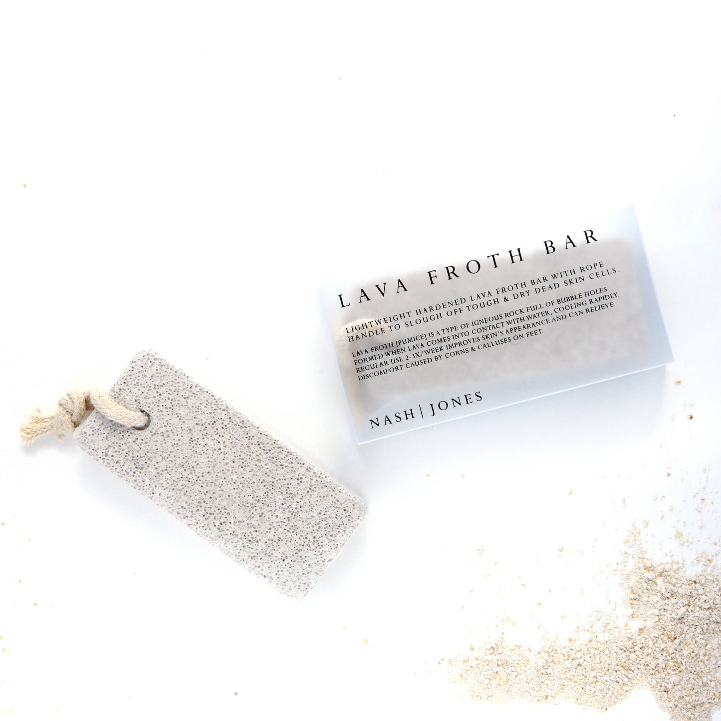 Black Lava Pumice Stone
