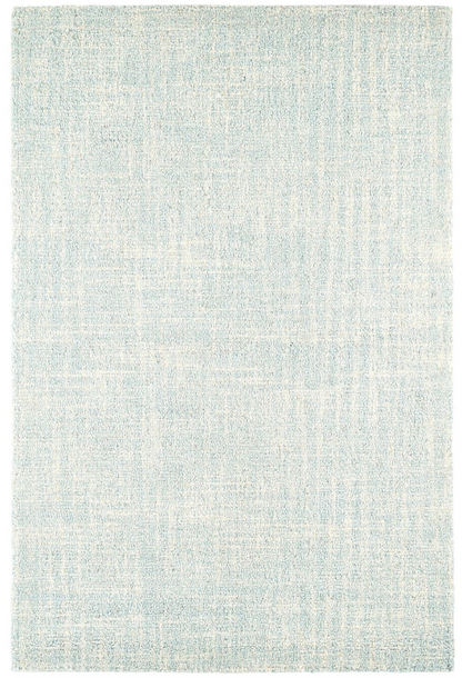 Annie Selke Crosshatched Sky wool rug with fresh blue sketched crisscross pattern.