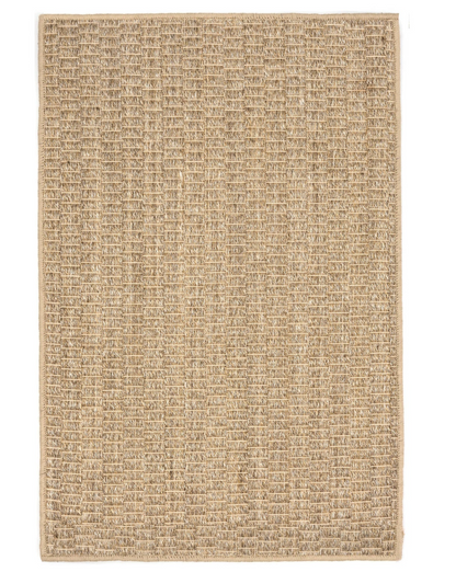 Annie Selke Wicker Natural sisal and jute rug with woven texture.