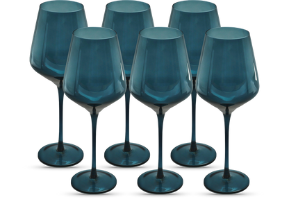 Midnight Blue Wine Glasses