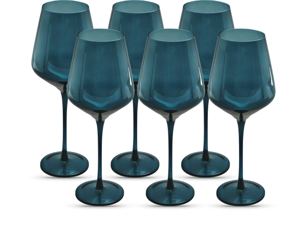 Midnight Blue Wine Glasses