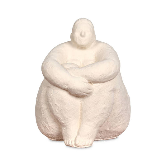 Vigan, Seated Woman Sculpture