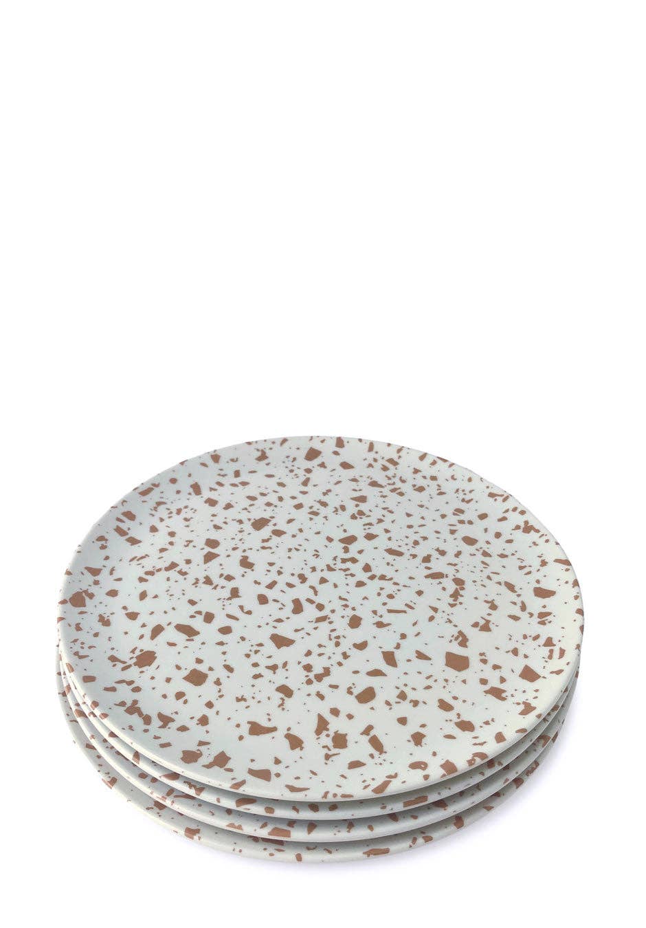 Terrazzo Mauve Side Plate, Set of 4