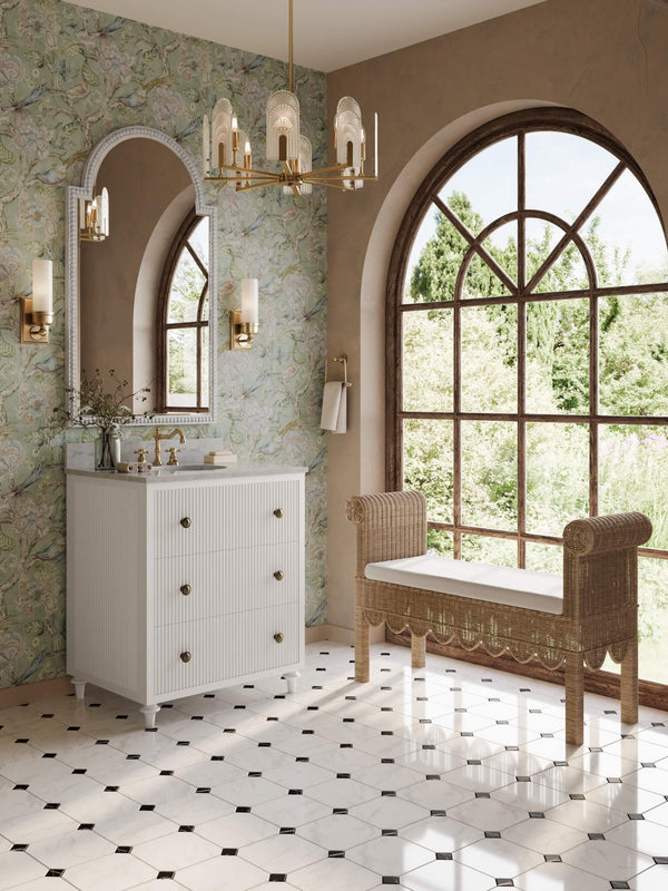 Kraton Single Vanity w/ Sink Marble Top