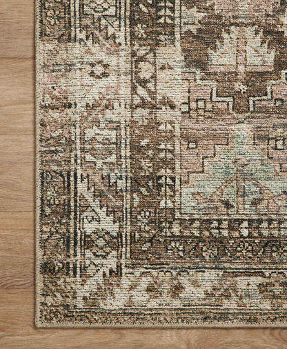 Billie Clay/Sage rug showing clay and sage color variation