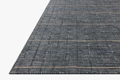 Birch Sky/Wheat rug showing soft sky and wheat color variation.