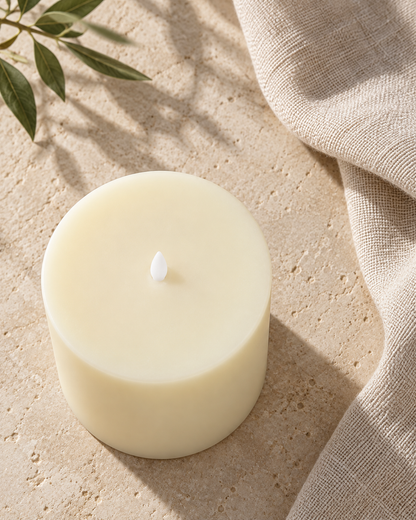 Basic Flameless Candle 5" x 8"
