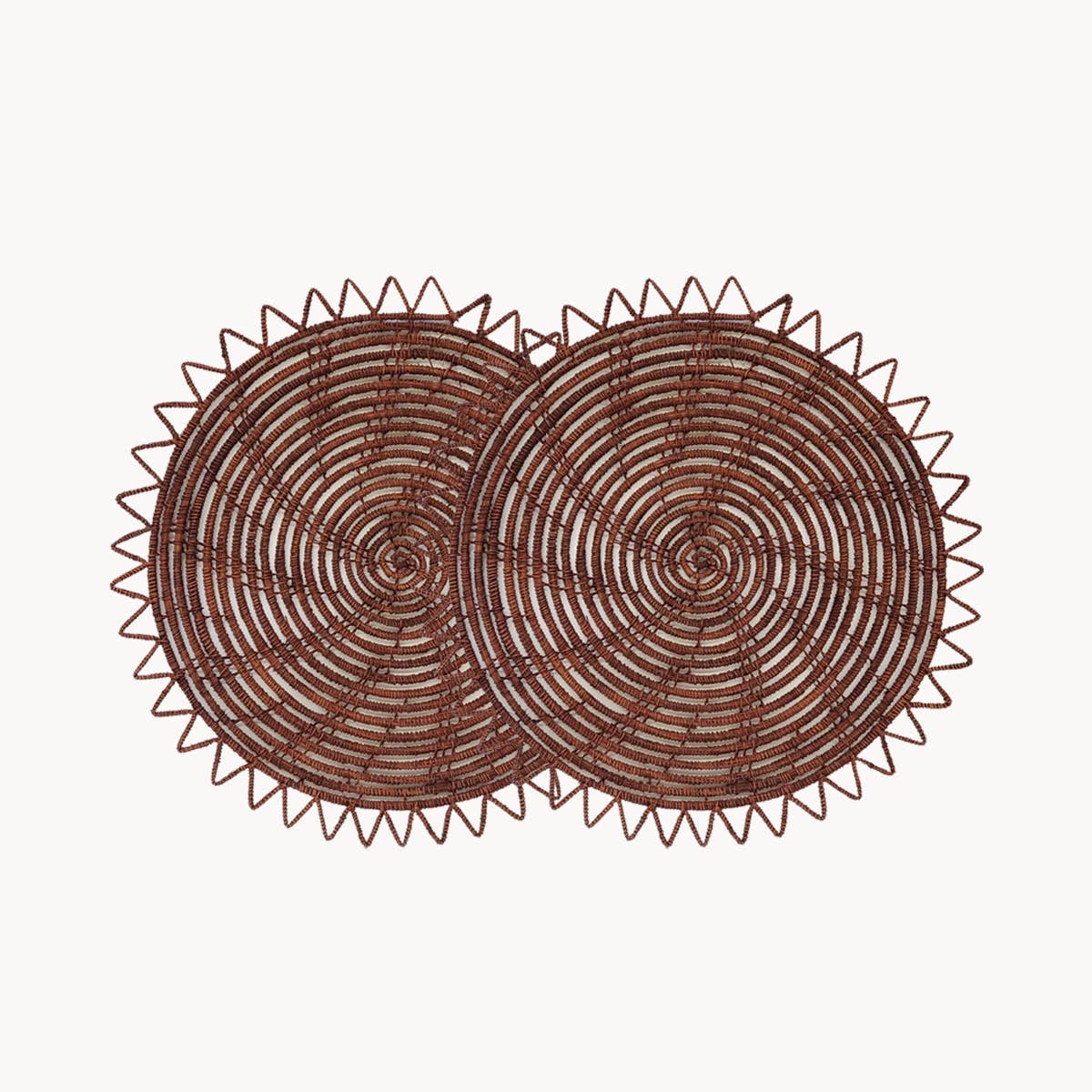 Handwoven Surya Palm Fiber Placemat