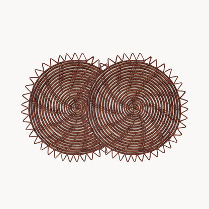Handwoven Surya Palm Fiber Placemat