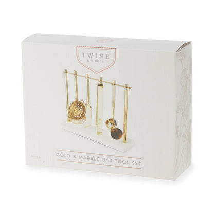 Gold-Plated Bar Tool Set