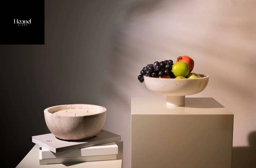 Marble Serving Bowl