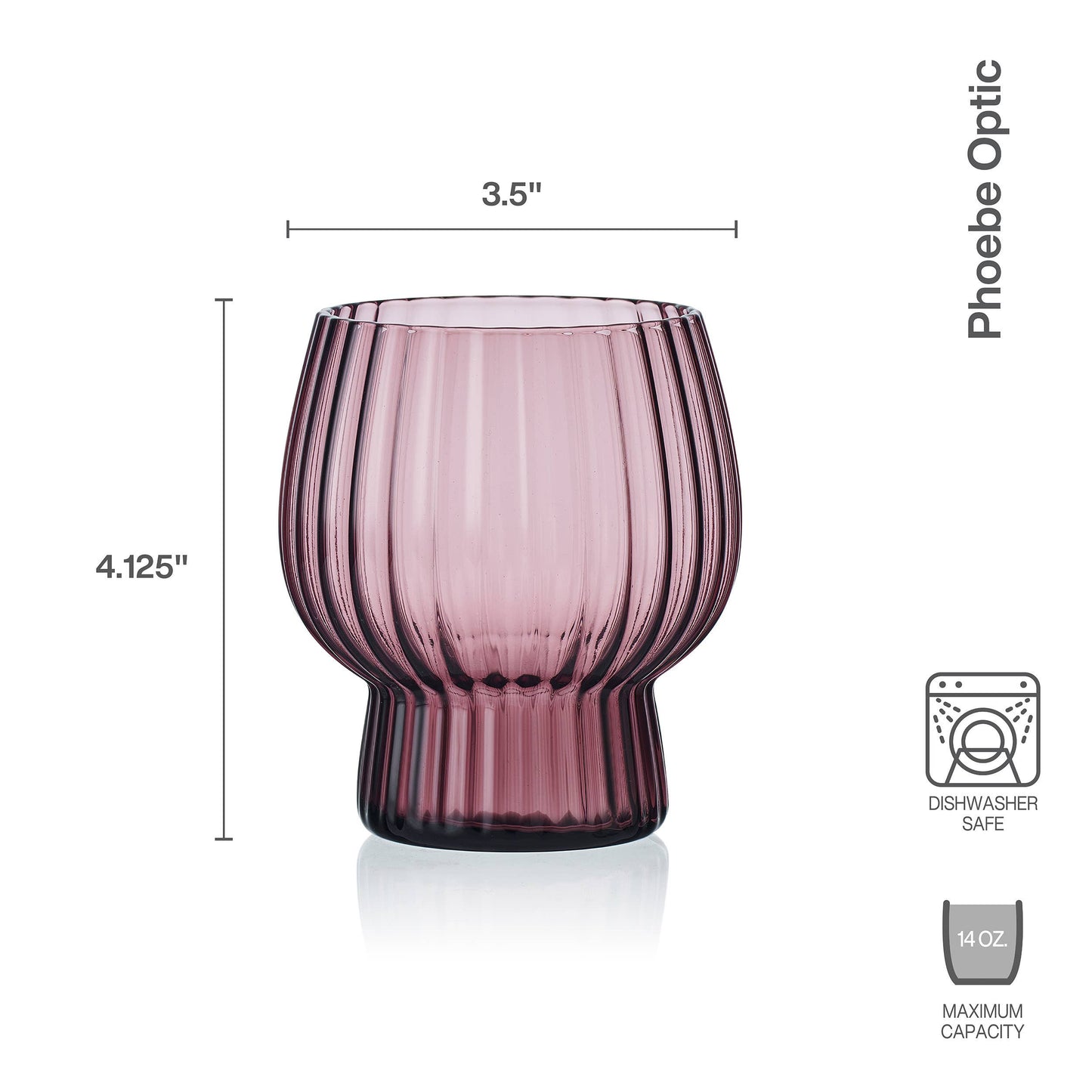Mikasa Phoebe Lilac Set of 4