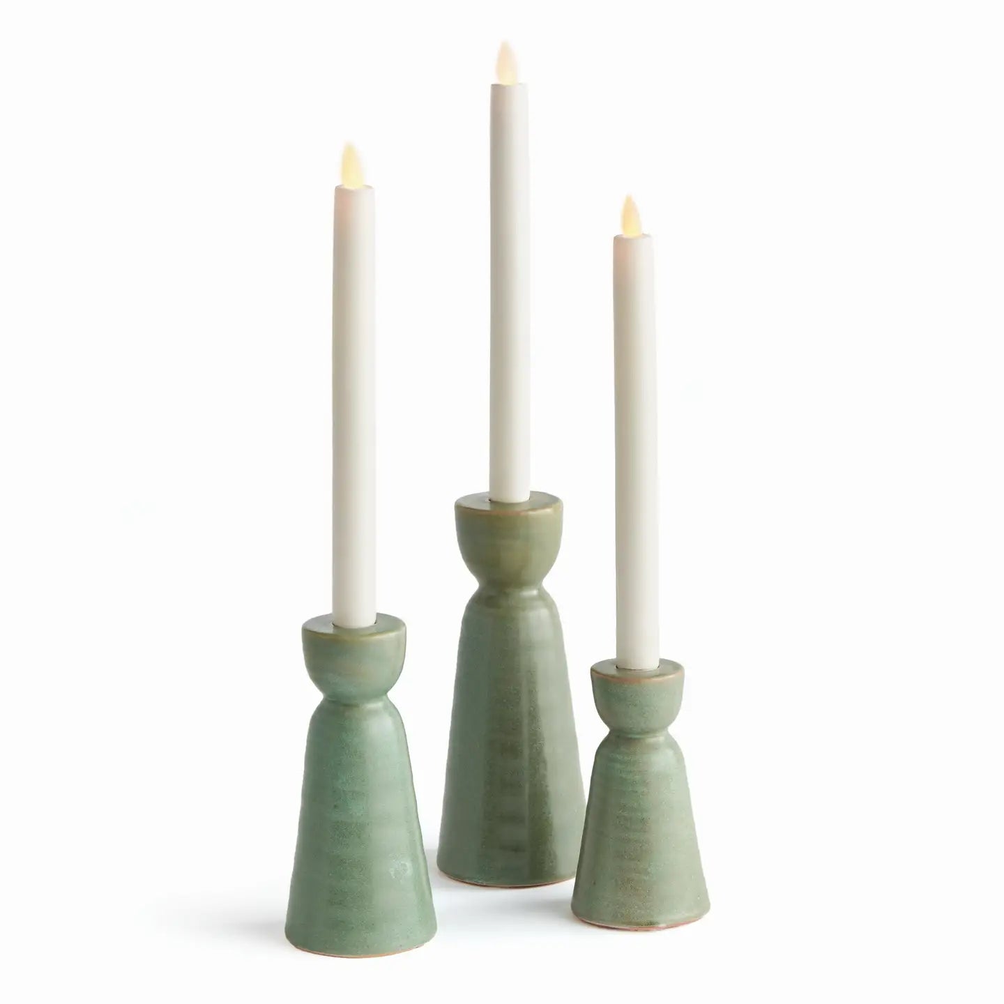 Libbey Taper Holders Set of 3