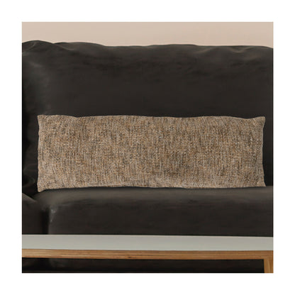 Melange Cotton Blend Lumbar Pillow