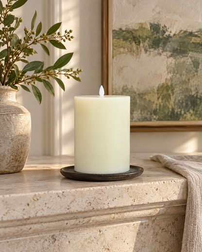 Basic Flameless Candle 5" x 8"