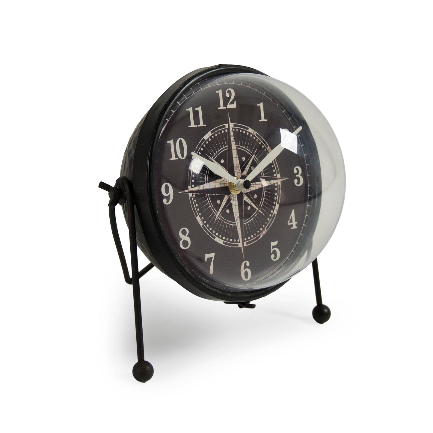 Black Round Iron Clock