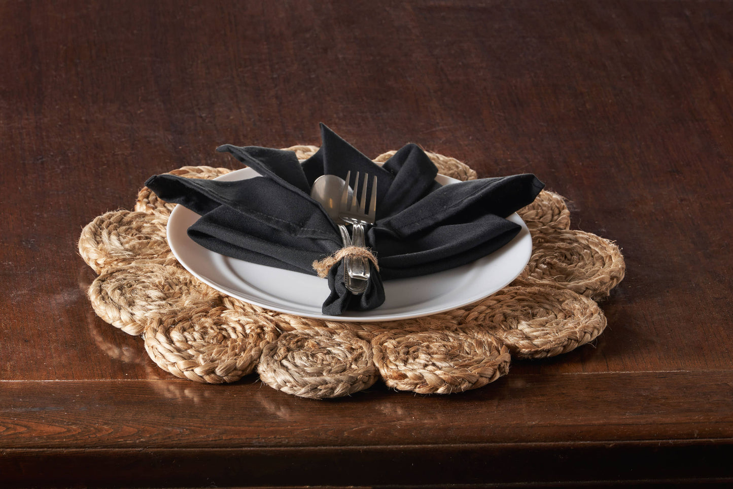 Sunshine Braided Jute Placemat